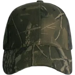 FWRD 6 Panel Forrest Camo Cap Front